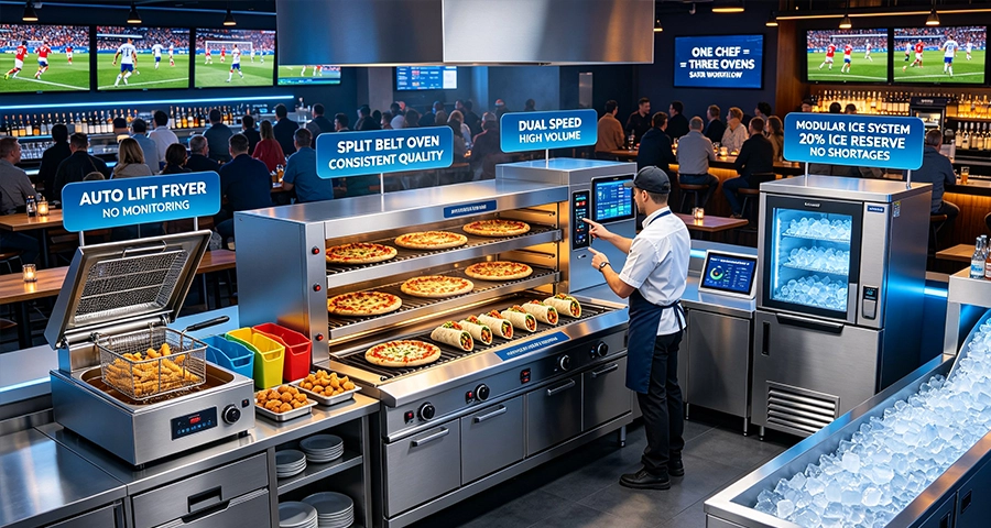 automated commercial kitchen equipment