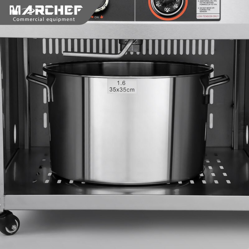 Marchef Commercial gas deep fryer 40l GF-23H
