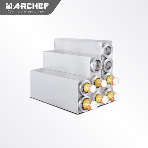 Marchef Commercial Stainless Cup Dispenser CDP-2