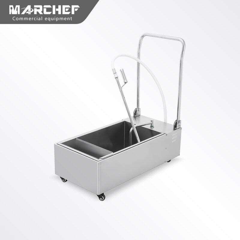 marchef Commercial Electric Oil Filter Cart OF03
