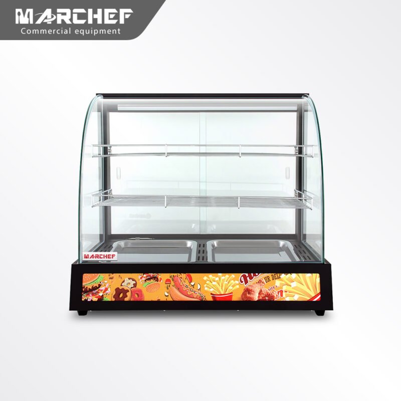 Marchef Electric Hot Display Showcase FDW-2P