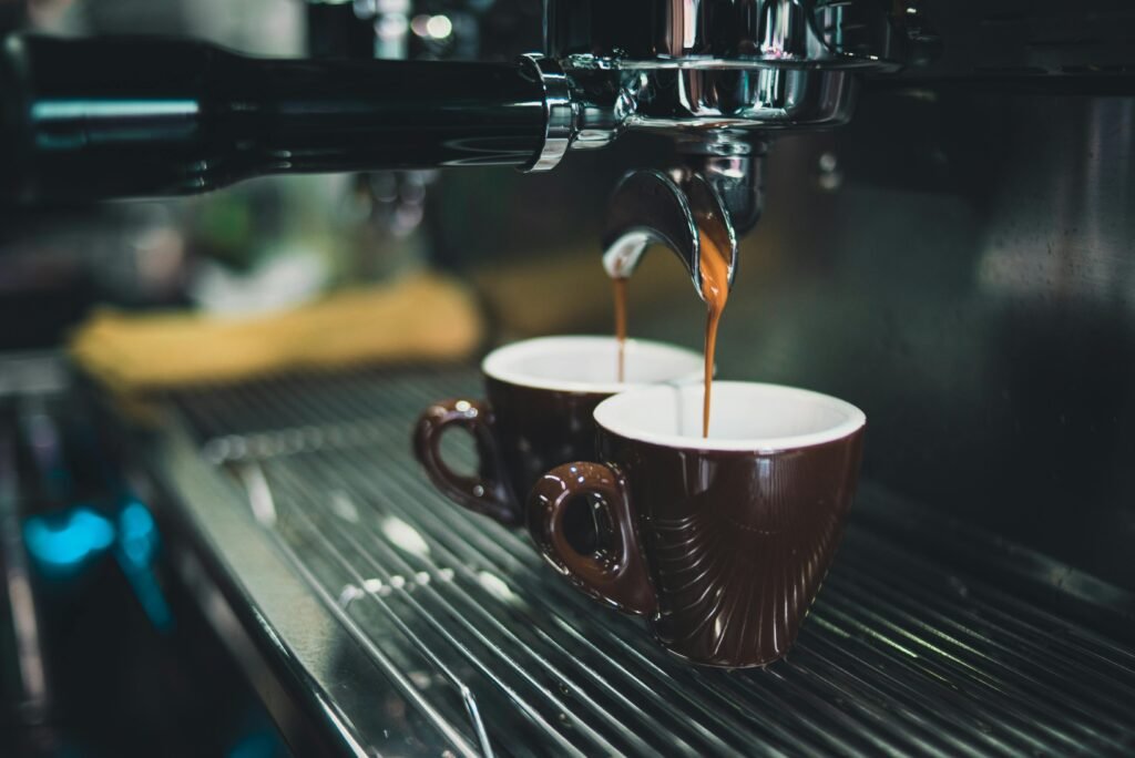 How do you make espresso with commercial espresso machine?