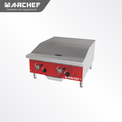 Marchef Commercial Stainless Steel Flat Top plate Gas Griddle MGG24-M