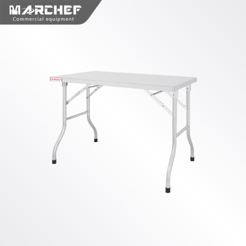 Marchef Kitchen Stainless Two layers Steady Folding Work Table FWT-107D