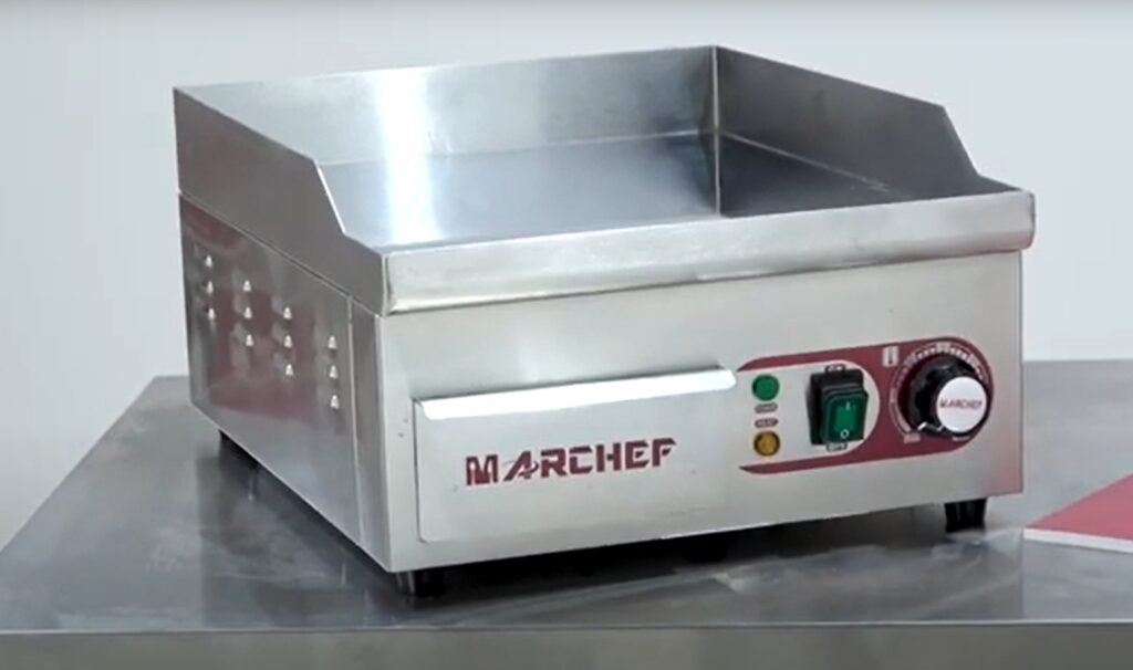 Durable Tabletop Commercial Chrome Plate Electric Griddle EG-360D