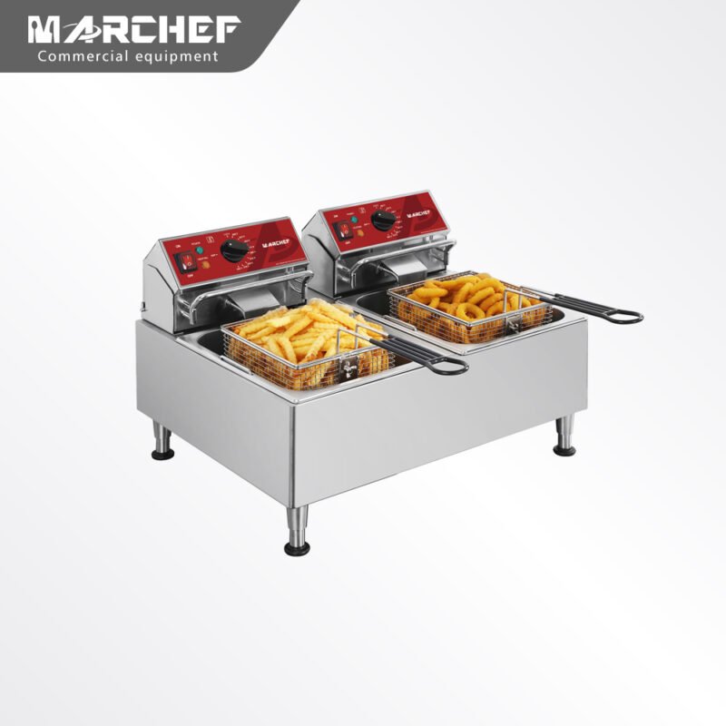 2 Basket Deep Fryer Commercial CF-26 Factory Export