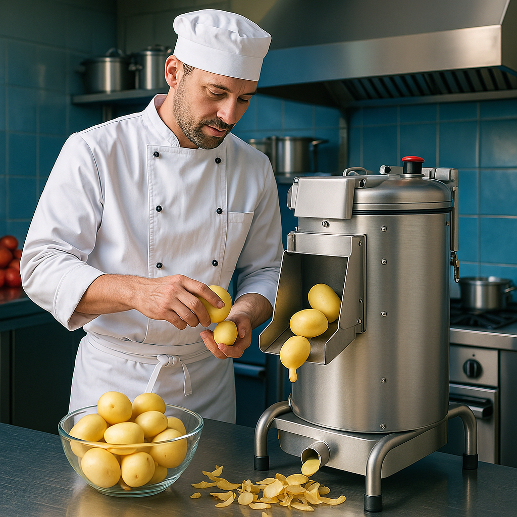 Marchef Top-Quality Commercial Automatic Potato Peeler