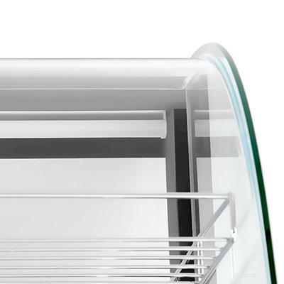 Transparent Commercial Food Display Cabinet FDW-2P