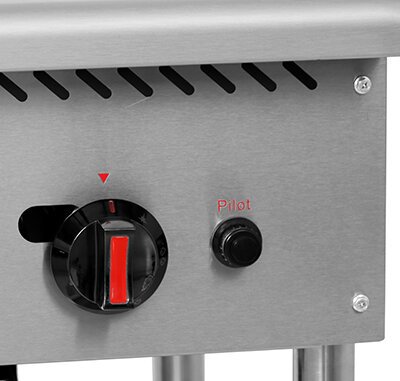 MGG24-MF Series Commercial Gas Griddle Dual Burners