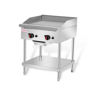 MGG24-MF Series Commercial Gas Griddle Dual Burners