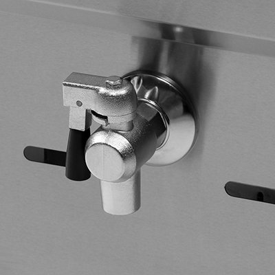 gf 182 commercial double basket gas fryer