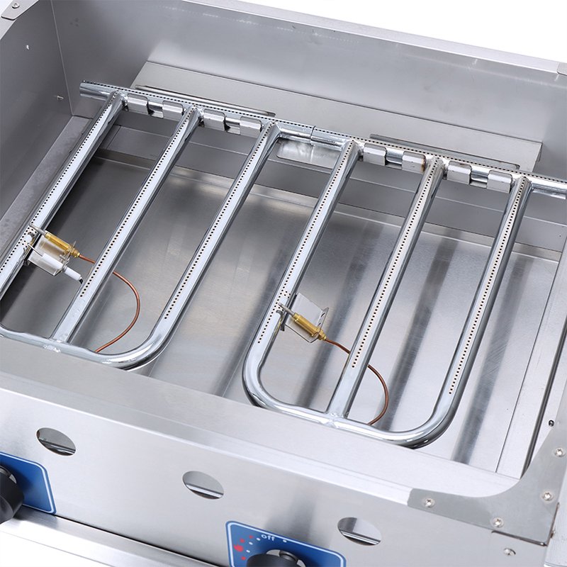 2 burner stainless steel gas grill 1102b