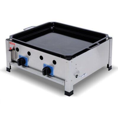 2 burner stainless steel gas grill 1102b