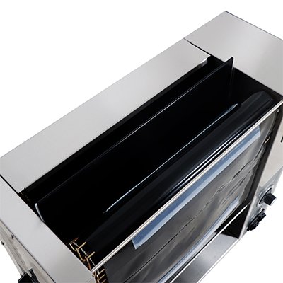 hbv 2 commercial bun toaster – high speed, dual motor