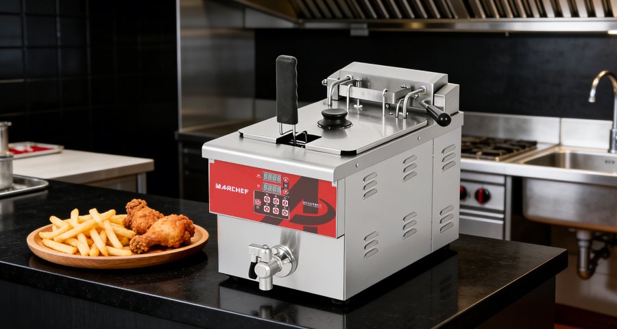 Essential Burger Cooking Equipment alt with keywords