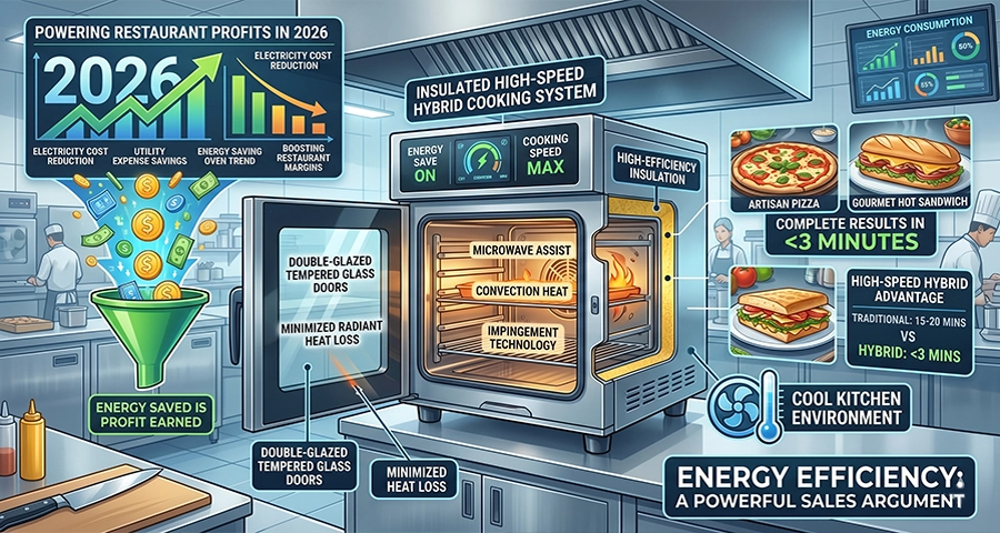 energy efficient commercial oven