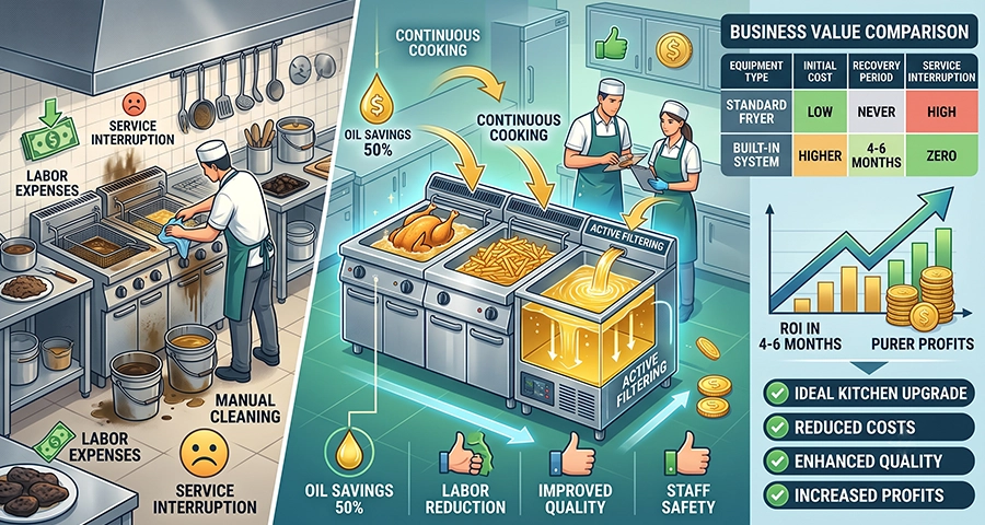 restaurant chains integrated filtration