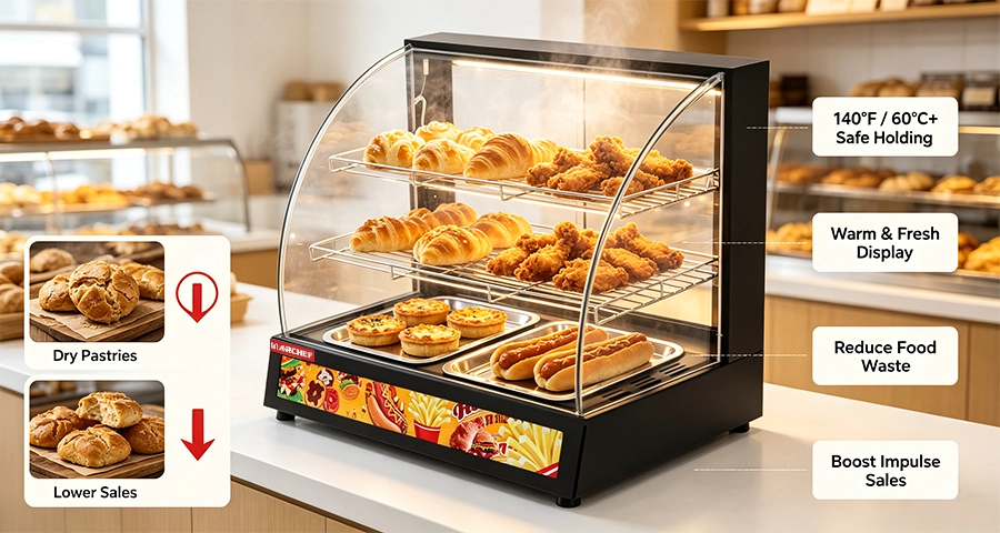 Commercial Heated Display Cabinet commercial heated display cabinet for bakery and c-store