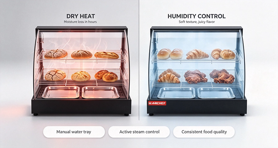 Countertop vs Floor-Standing Models countertop vs floor standing heated display cabinet