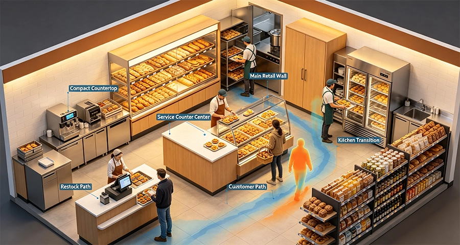 Technical Features heated glass and led lighting display cabinet