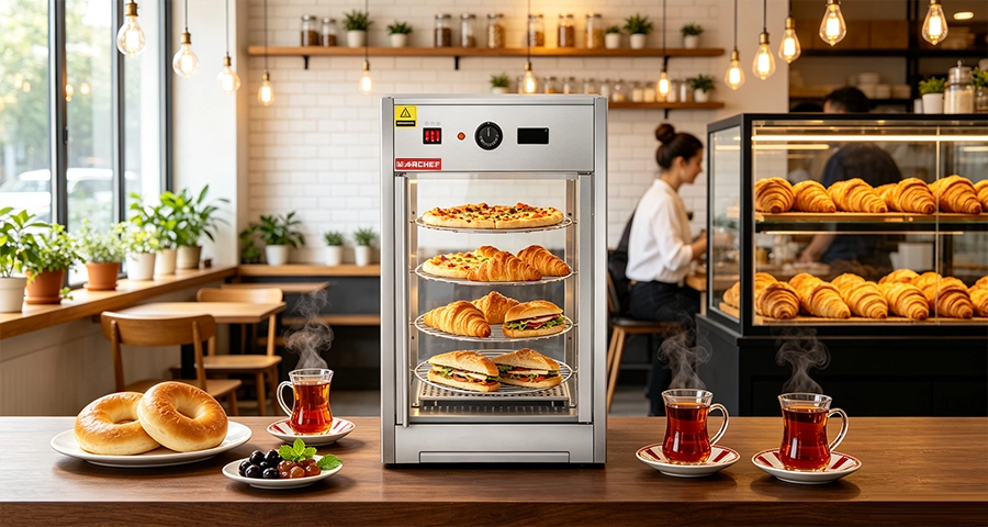 how to choose commercial heated display cabinets for bakeries and convenience stores (7)